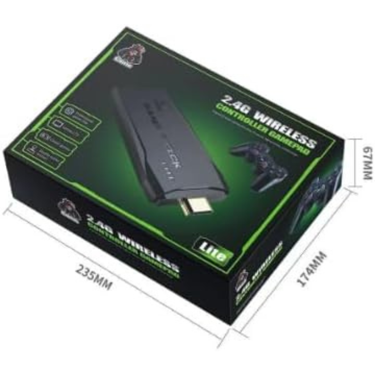 CONSOLA DE JUEGOS INALAMBRICA 64 GB